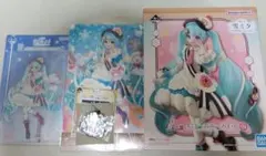 雪ミク　一番くじ　A賞　雪ミク　2026 フィギュア　アクリルスタンド　ポスター