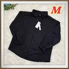 OKJCON カーディガン✨メンズ カジュアル アウター おしゃれ ブラック M