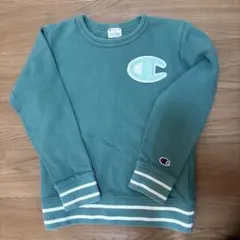 チャンピオン　トレーナー　140センチ　ミントグリーン