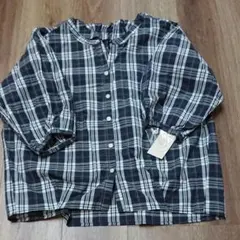 SM2 新品スキッパーブラウス ニコアンド スタディオクリップ