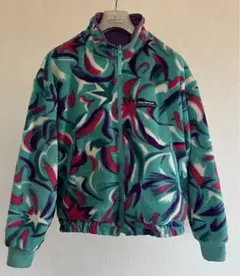 90s ヘリーハンセン フリース ナイロン ジャケット リバーシブル アウトドア