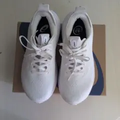 ASICS ホワイト スニーカー 23.5cmのサムネイル