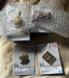 ジョジョ4部 一番くじ H賞メタルピンズコレクション G賞デスクトップマスコット