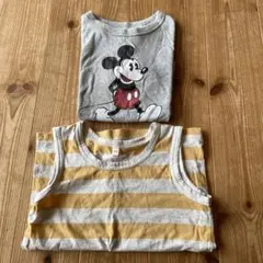 ユニクロT.無印タンクトップ