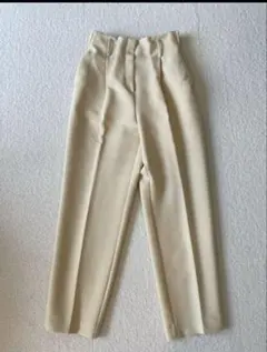 マチャット ホールガーメントニット&タックテーパードパンツセットmachatt マチャット ホールガーメントニット&タックテーパードパンツ