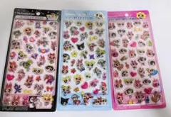 パワーパフガールズ シール 3点セット　まとめ売り