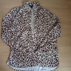 H&M ヒョウ柄 長袖シャツ EUR 38