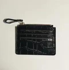 ブラック カードケース コインケース