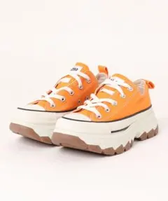 ALL STAR オレンジ 厚底スニーカー　トレックウエーブ 23.5cm