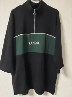 KANGOL ハーフジップ スウェット カンゴール Lのサムネイル