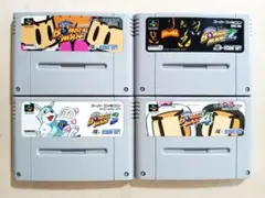 スーパーファミコン ボンバーマン4本セット 動作確認済み