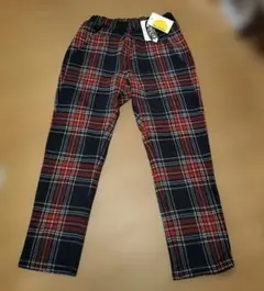 ☆専用☆moujonjon チェック柄 ロングパンツ ストレッチのサムネイル
