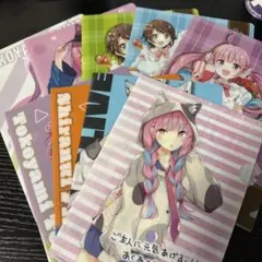 Vtuber ホロライブ クリアファイルセット