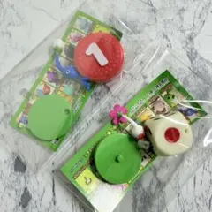 ピクミン フィギュア 2体セット チョコエッグ 青ピクミン 白ピクミン