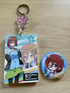 五等分の花嫁 中野三玖 アクリルキーホルダー ラバーストラップ - メルカリ