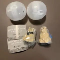 【新品未開封】ポーラーベアバンク ミニチュアチャーム2 2個セット