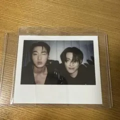 K-POP タレントカード ポラロイド風　ateez ホンジュン　サン　ユニット