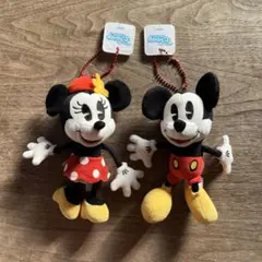 ディズニーチャンネル　ミッキー　ミニー　ぬいぐるみ2個セット