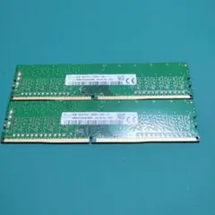 SK Hynix DDR4 8GB 2400 2枚セット 動作確認済み美
