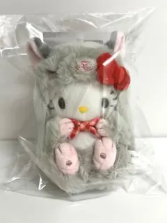 1ハローキティ マスコットホルダー　森の小動物