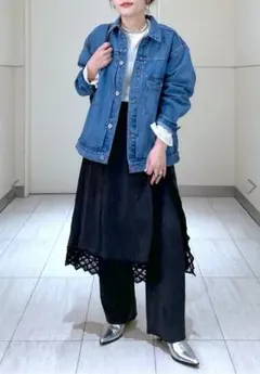 アダムエロペ パテンレースワンピーススカート