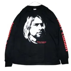 新品 L NIRVANA カートコバーン バンド長袖Tシャツ ロングT - メルカリ