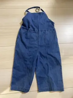 プティマイン　デニムサロペット