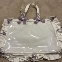 ザッカマート 痛バ A3フリルデザイン痛バッグ パープル