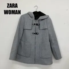 ZARAWOMANショートダッフルコートLサイズ女性