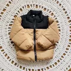【90】ベビー ダウン 防寒 中綿コート 西松屋