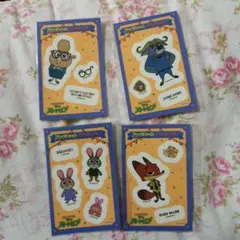 ディズニー ズートピア ステッカーセット