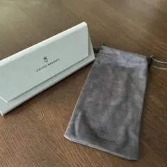 UNITED ARROWS メガネケース グレー