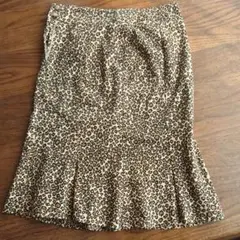 ♥️お値下げ♥️マーメイドスカート レオパード