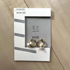 mimi 33フープイヤリング 淡水パールのサムネイル