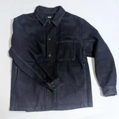 UNIQLO ユニクロ デニムワークジャケット ブルー 濃紺 L
