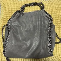 ステラマッカートニーファラベラトートバッグ グレー