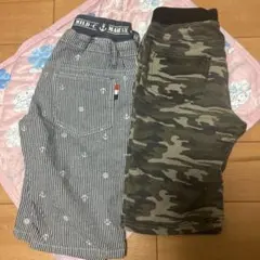 お子様ハーフパンツ2点セット 130センチ