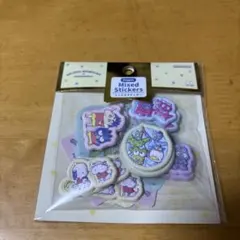 サンリオ ミックスステッカー セット　クレヨンしんちゃんとサンリオ