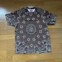 Supreme バンダナ柄 Tシャツ ブラウン Sのサムネイル