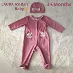LAURA ASHLEY　Baby　3-6Months　長袖　カバーオール　秋冬