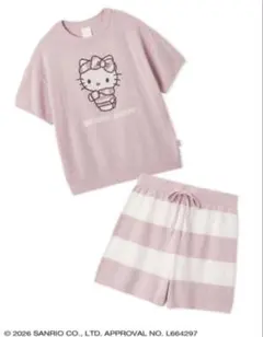 ジェラートピケ　ハローキティ　サンリオハウス　Sanrio セットアップ