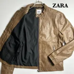 2026年最新】ZARA メンズ レザージャケット・ライダースの人気アイテム