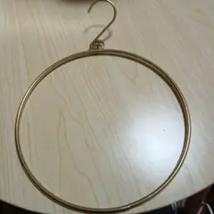 タオルハンガーゴールド　リング フック スカーフ ストール マフラー お風呂