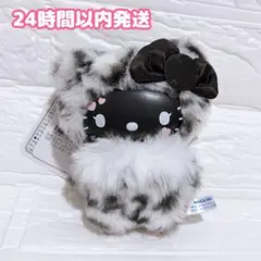 ③サンリオ ファインフェイスミニ ハローキティ ブラックレオパード