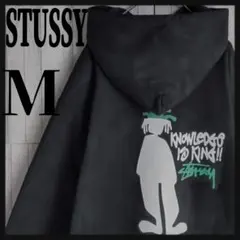【超絶入手困難】OLDSTUSSY☆シャドーマンバックビッグロゴ入りパーカー