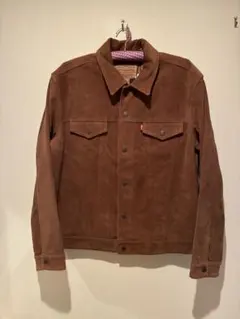 LEVI'S レザージャケット ブラウン L