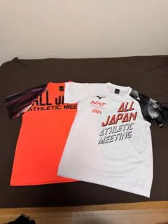 2025ALL JAPAN 陸上 関東 インターハイ Tシャツ2枚セット