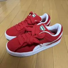 新品未使用 PUMA SUEDE XL スニーカー レッド 27cm