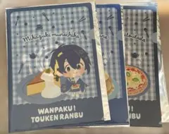 刀剣乱舞 ココスコラボ クリアファイル 燭台切光忠 太鼓鐘貞宗 三日月宗近