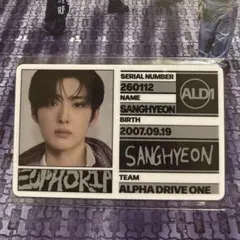 ald1サンヒョンeuphoria FREAK ALARM 封入 IDカード